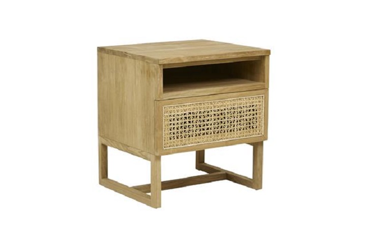 Willow Woven Bedside - Globe West