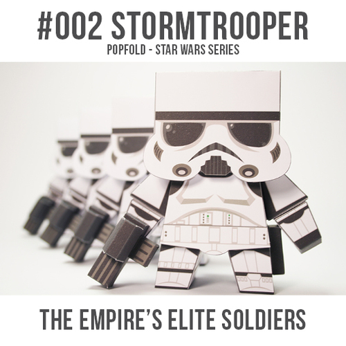 Papercarft de los Guardias de Asalto / Stormtroopers. Manualidades a Raudales.