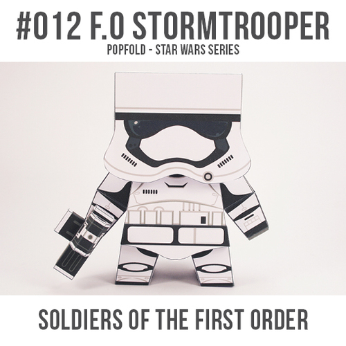 Papercarft de los Guardias de Asalto / Stormtroopers. Manualidades a Raudales.