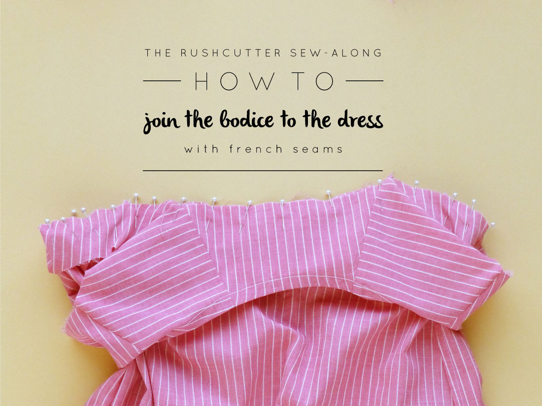 How to : Join the bodice to the dress — In the Folds