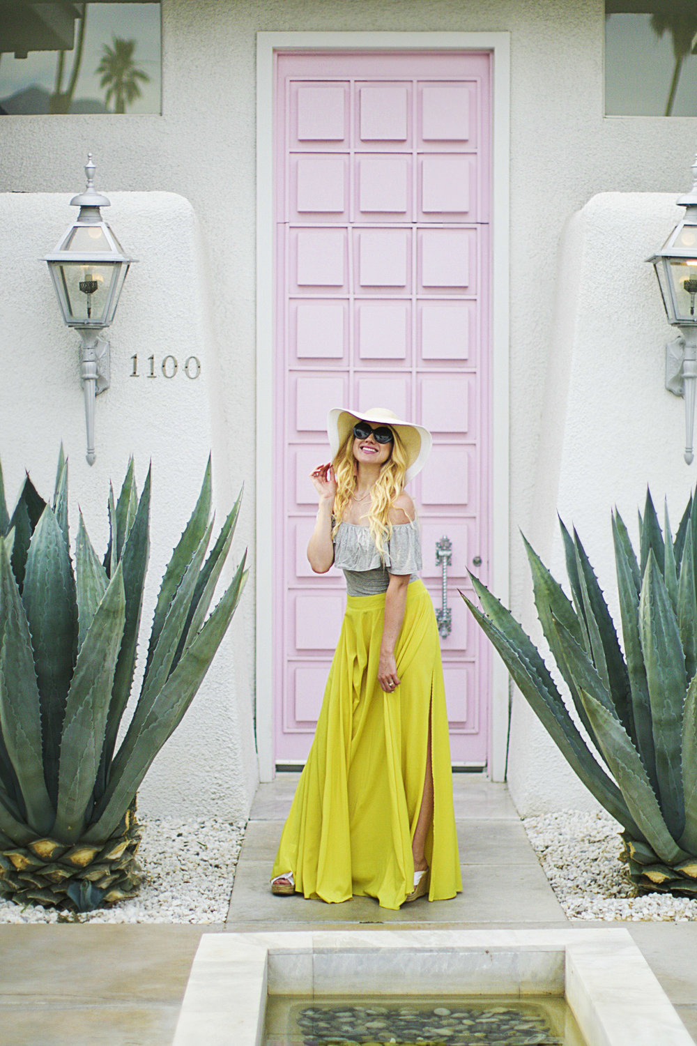 Palm Springs: That Pink Door — erin morris
