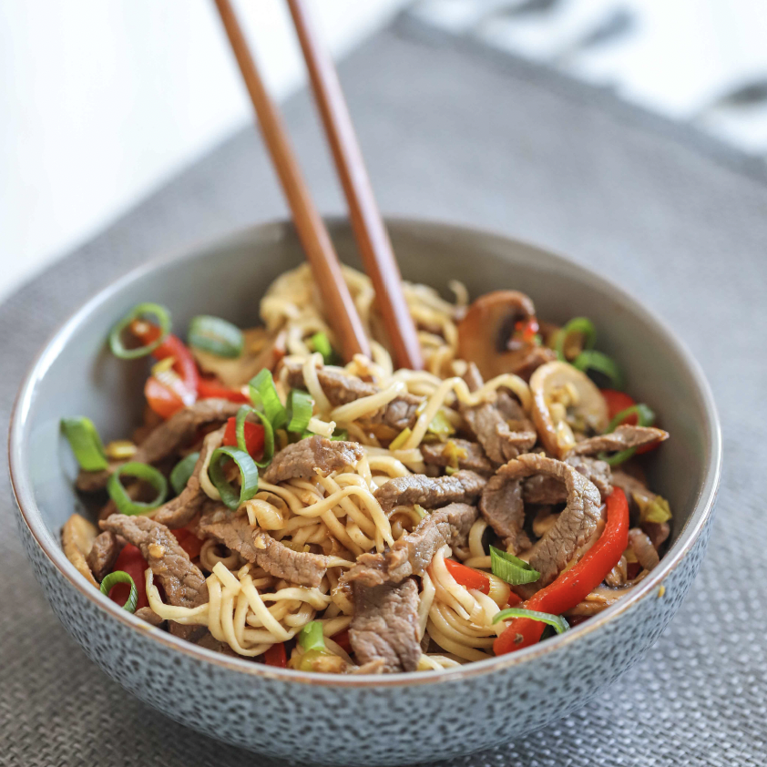 BEEF CHOW MEIN — Jase Stuart - The Better Body Coach