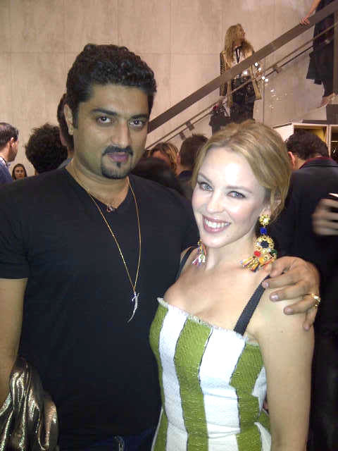  Hanut Singh with Kylie Minogue 