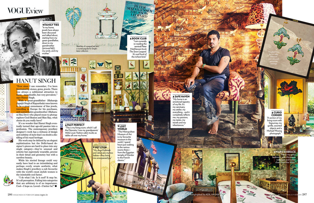  Vogue India, October 2015 
