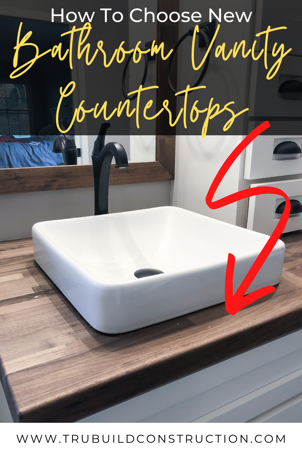 How much does it cost to install a vanity sink How To Get Replacement Countertops For Your Bathroom Vanity Trubuild Construction