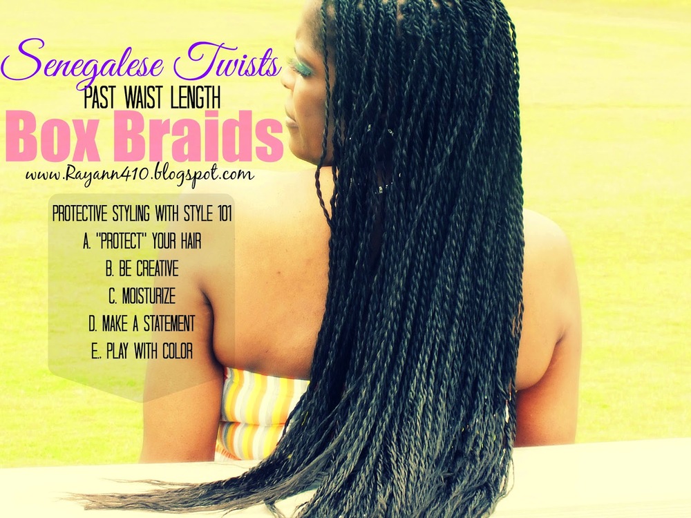 Past Waist Length Senegalese Twists — Natural Hair Care | Rayann410