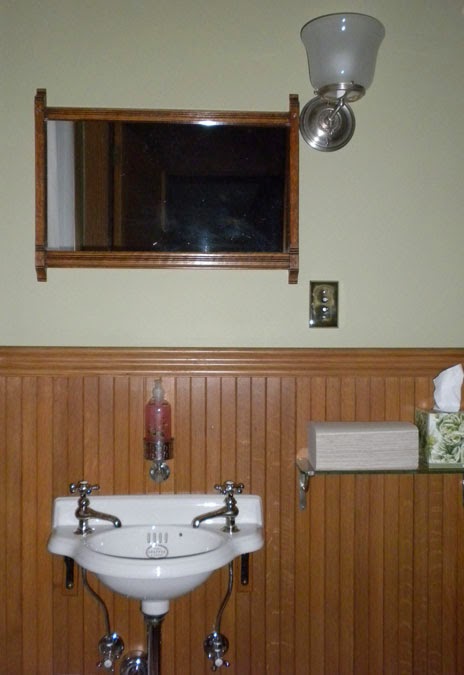 A restored bathroom — Glessner House