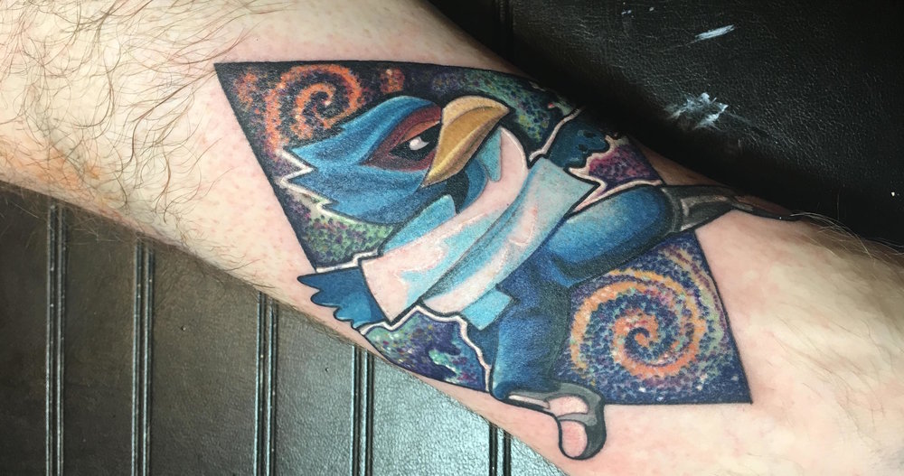  This runner-up tattoo belongs to Reddit user u/PYGOPHILE. 
