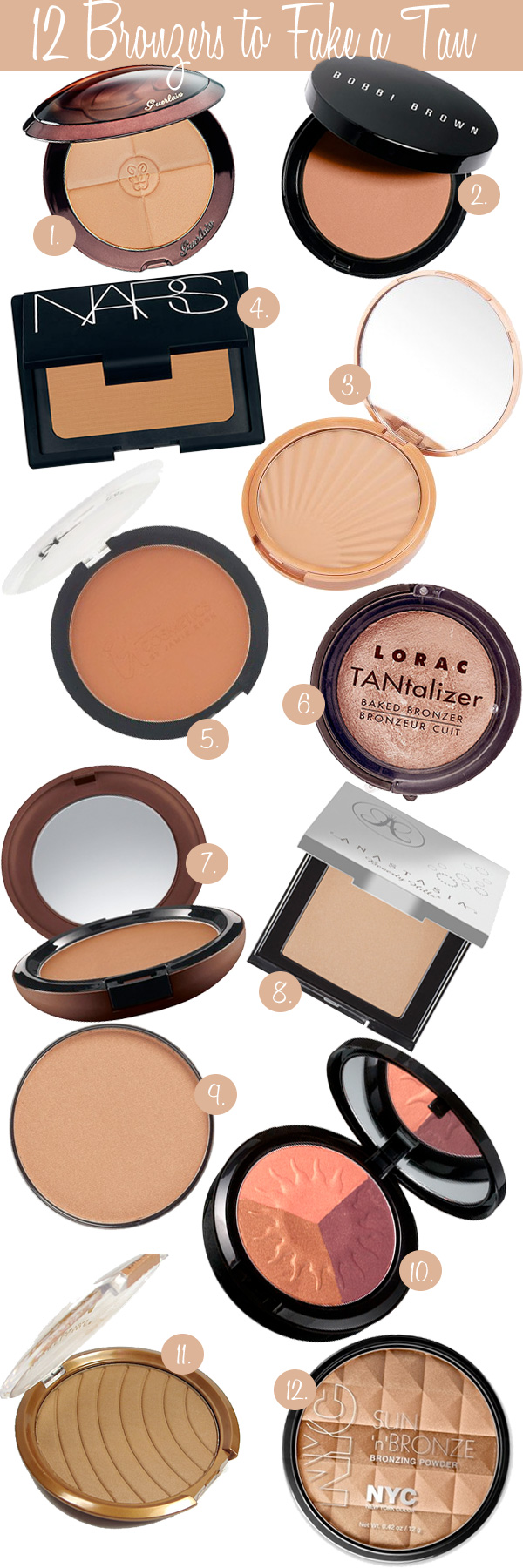 Best Bronzers to Fake a Tan