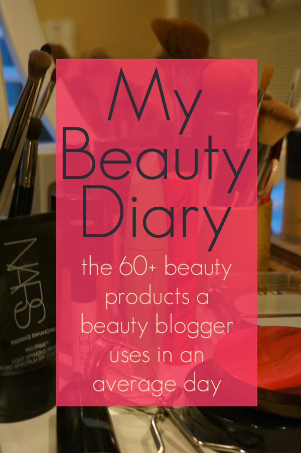 My Beauty Diary: The 60+ beauty products one beauty blogger uses in an average day.