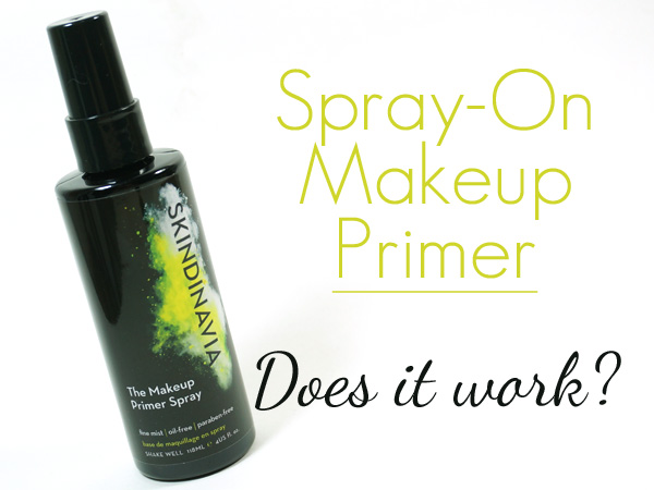 Spray-on makeup primer, does it really work?