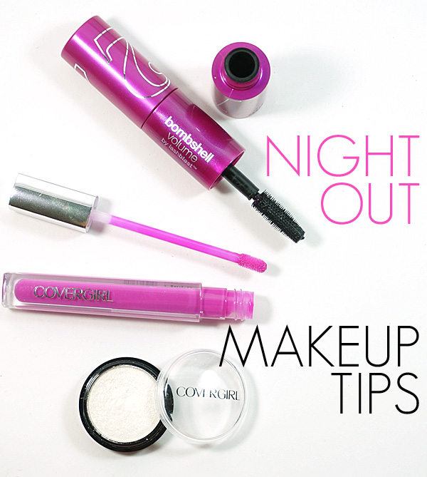 Makeup tips for getting ready for a night out fast!