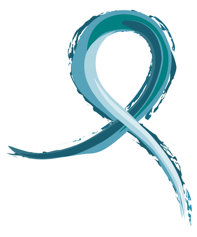 National Ovarian Cancer Awareness Ribbon