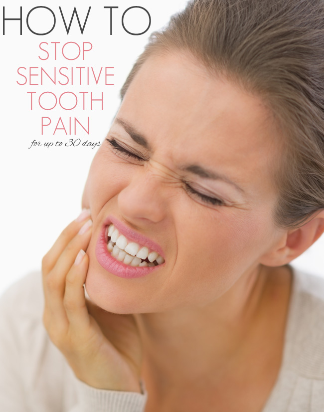 How to Stop Sensitive Tooth Pain
