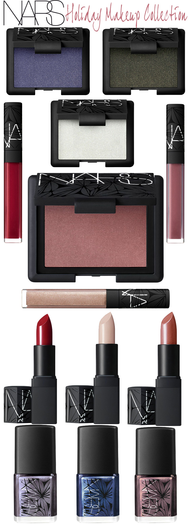 NARS Laced with Edge Holiday Color Collection