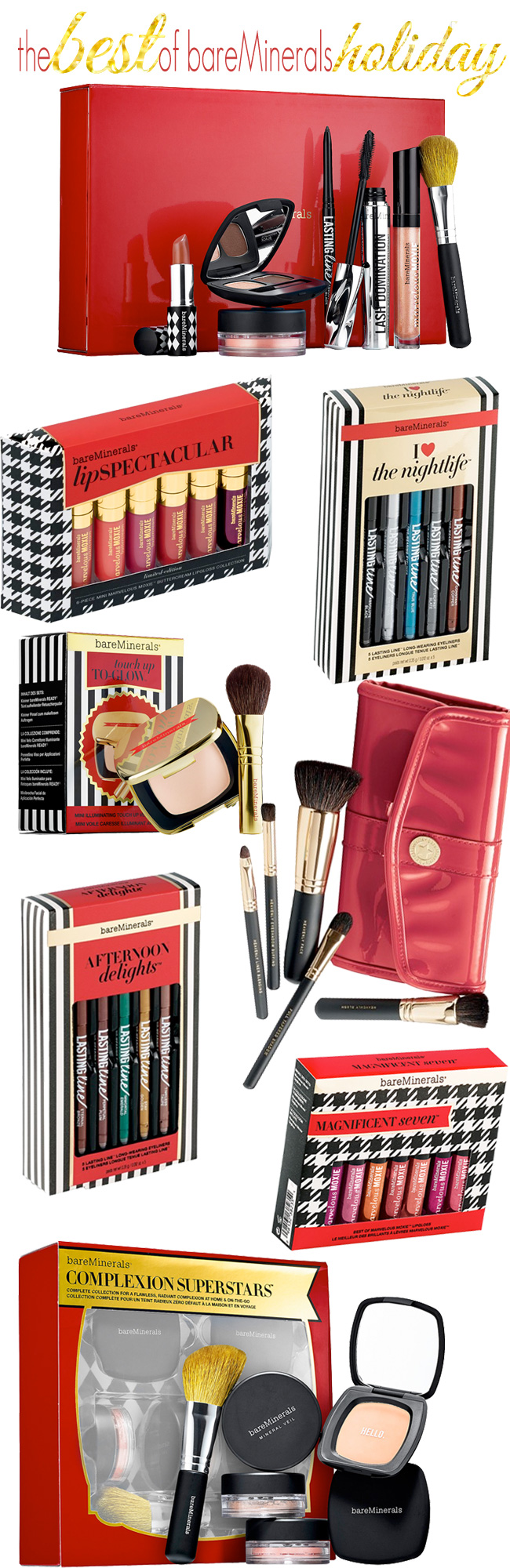 The best of bareMinerals beauty gifts for the holidays!