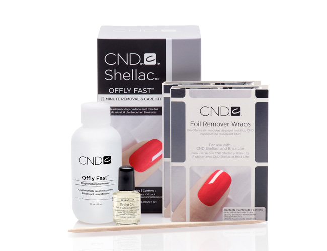 CND Shellac Offly Fast 8 Minute Removal & Care Kit