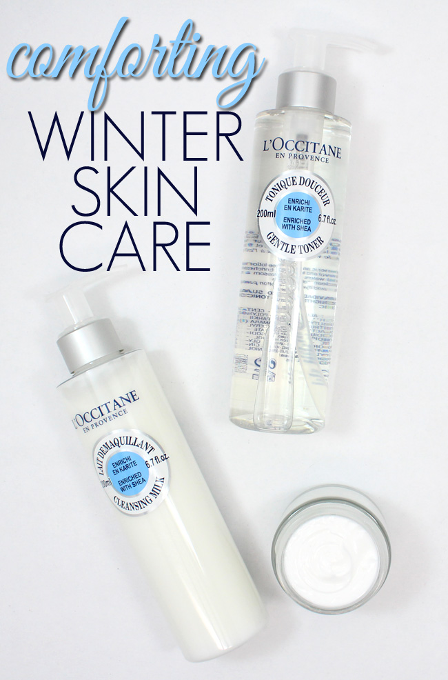 Comforting Winter Skin with L'Occitane