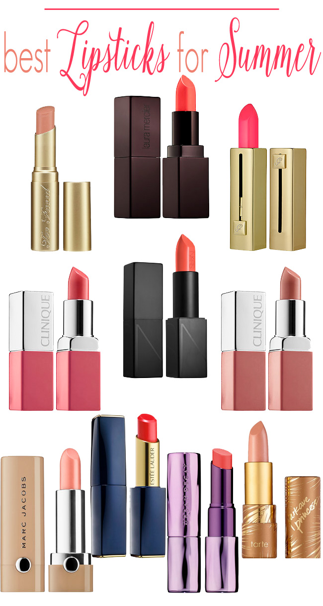 The best lipsticks to wear in the summer: a list of the best nude and bright lipsticks