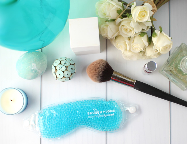 The best solution for my puffy eyes: Bausch + Lomb THERA°PEARL® Eye Mask #spon