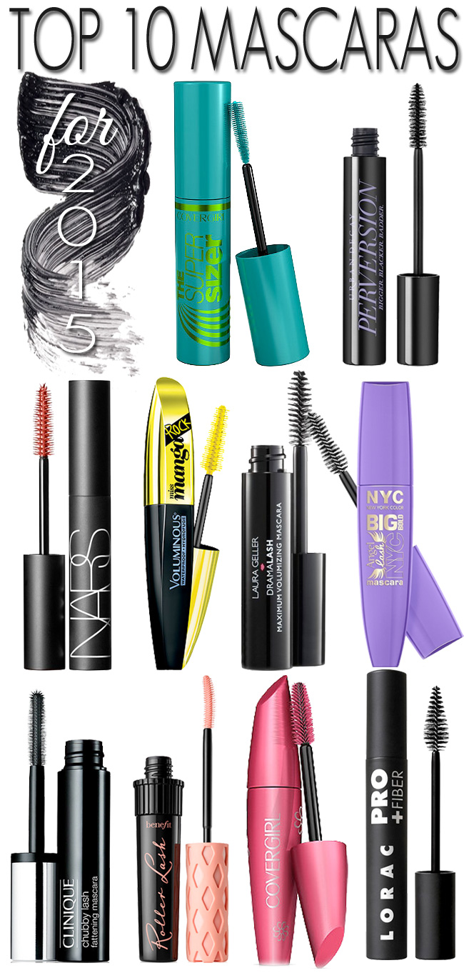 Top 10 New Mascaras for 2015