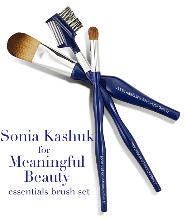 Sonia Kashuk for Meaningful Beauty Essentials Brush Set