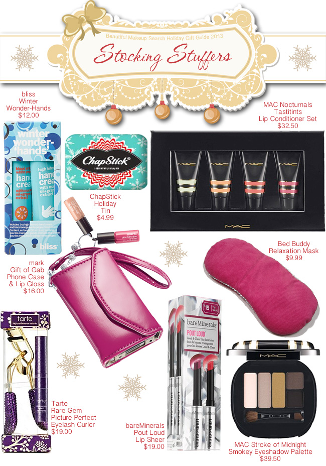 Beautiful Makeup Search Holiday Gift Guide - Stocking Stuffers