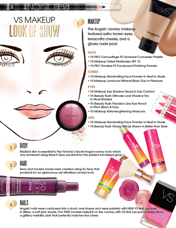 Get the Look: The Makeup, Hair and Nails at the Victoria's Secret ...