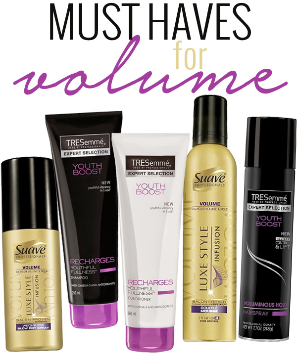 Must Have Hair Products for Volume