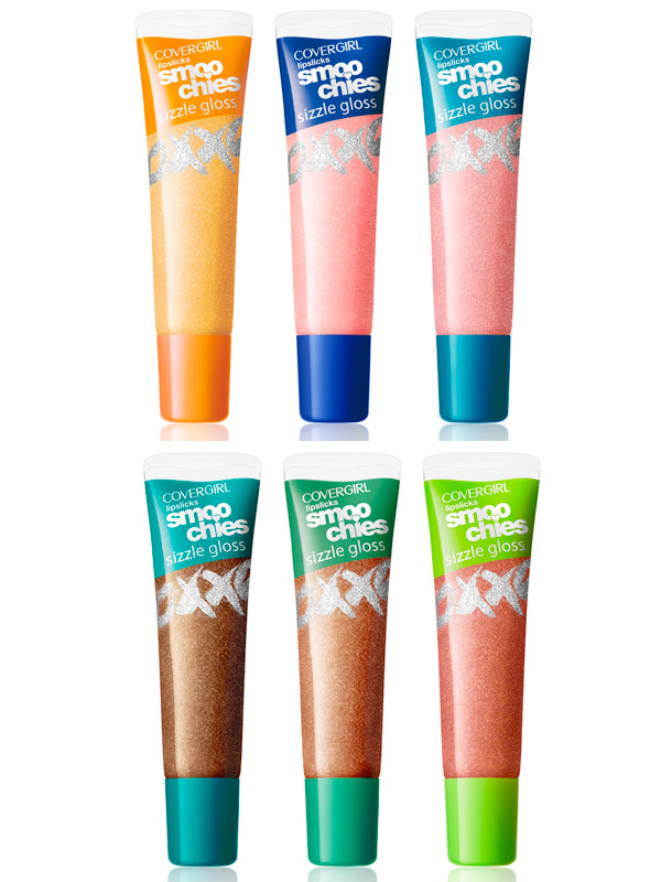 The COVERGIRL Capitol Collection: Lipslicks Smoochies Sizzle Gloss