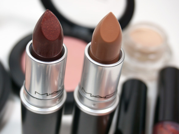 MAC Magnetic Nude Collection: Lipstick Carnal Instinct and Sensual Sparks
