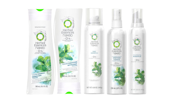 Bare Your Hair with New Herbal Essences Naked Volume 