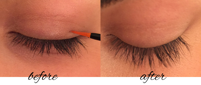 Infinite Lash Before and After