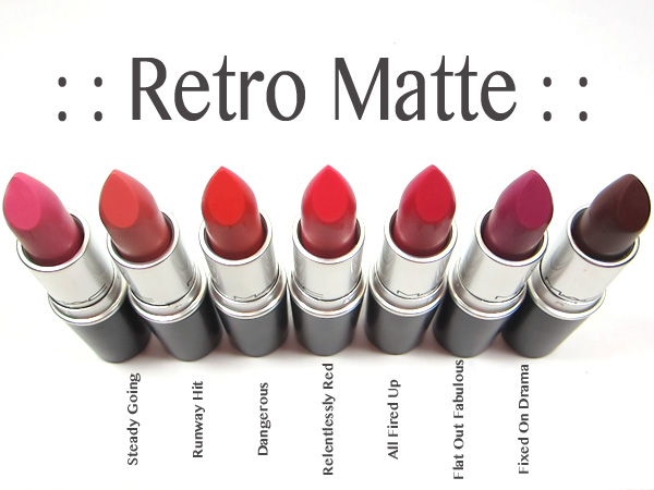 Fall 2013 MAC Retro Matte. — Beautiful Makeup Search
