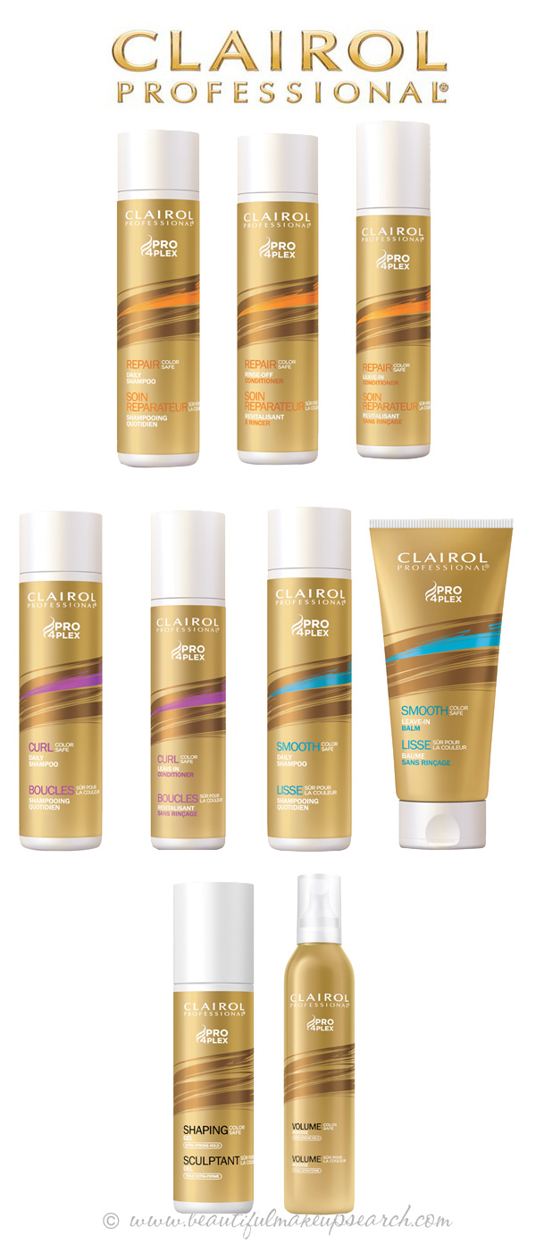 Clairol Professional Hair Care & Styling Line