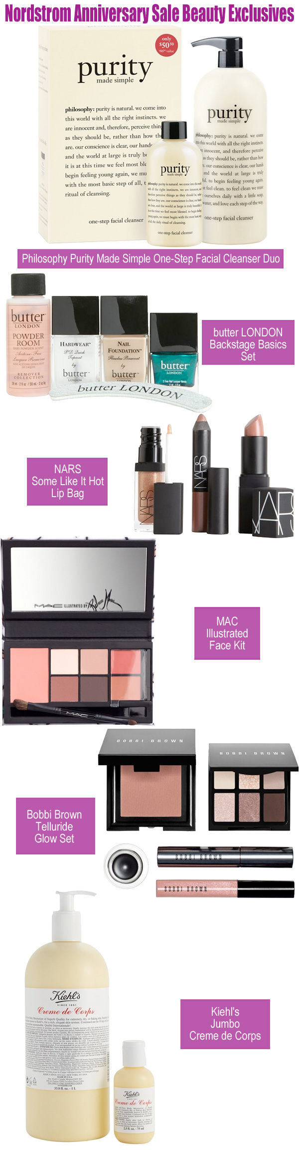 Nordstrom Anniversary Sale Beauty Exclusives 2013