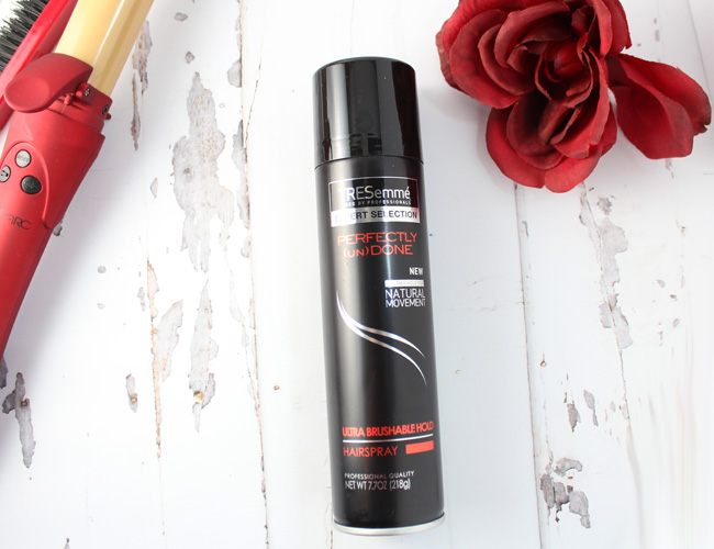TRESemme Perfectly (un)Done Ultra Brushable Hairspray
