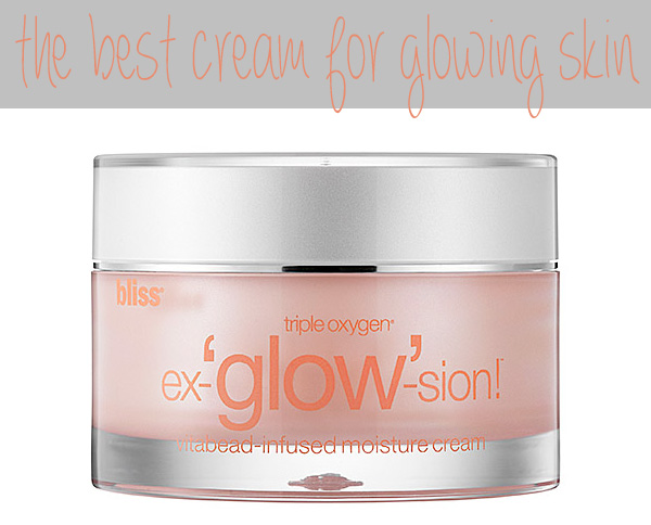 bliss Triple Oxygen Ex-'glow'-sion Moisture Cream