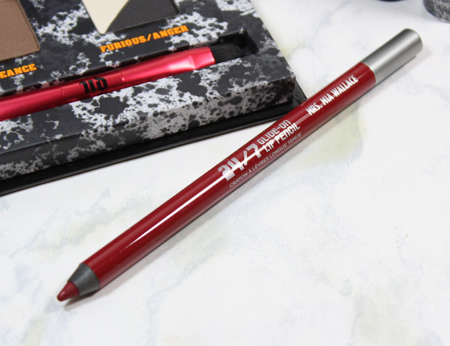 Urban Decay Pulp Fiction Collection: Mrs. Mia Wallace 24/7 Glide-On Lip Pencil
