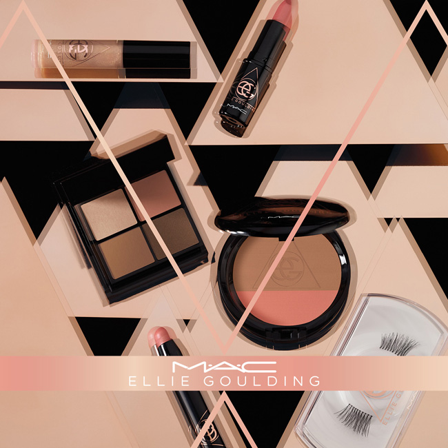 MAC x Ellie Goulding Collection for Holiday 2015.