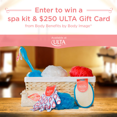 Win It! Enter for a chance to win a Spa Kit plus a $250 ULTA Gift Card!