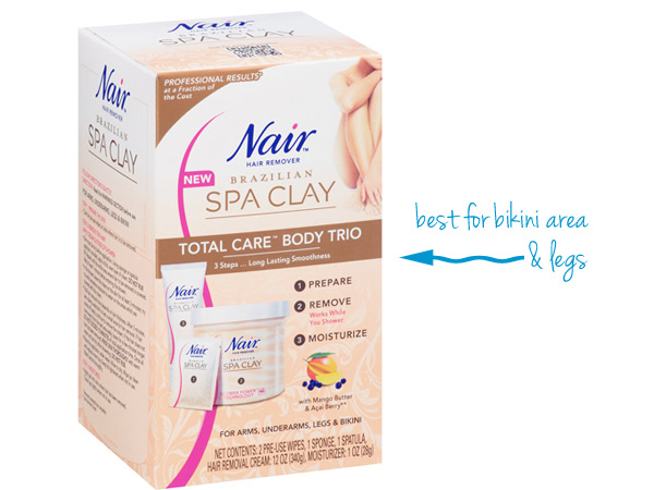 Nair Spa Clay Shower Total Care Body Trio