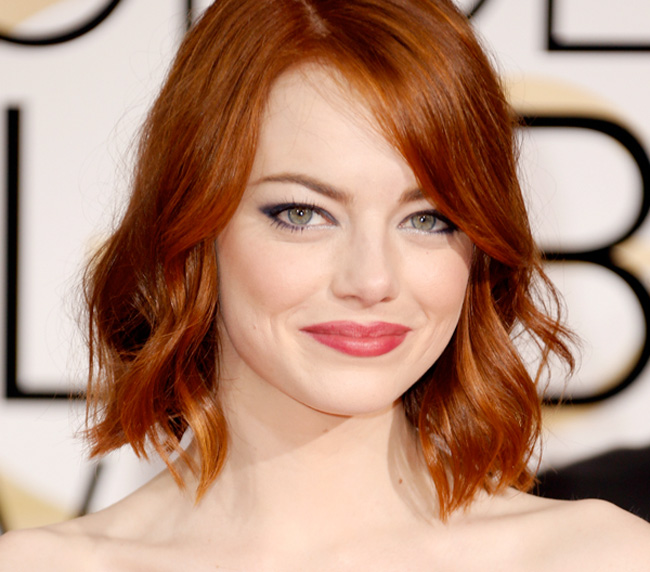 Get the Look: Emma Stone at the 2015 Golden Globe Awards