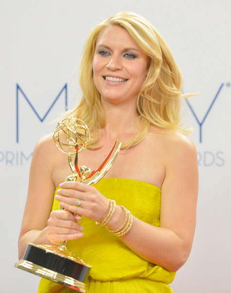 Claire Danes 2012 Emmy Awards