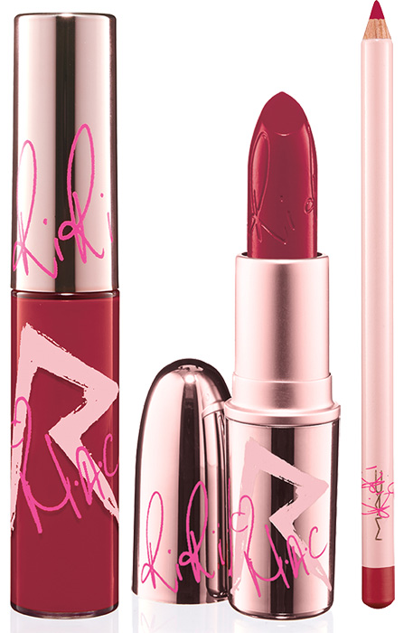 RiRi Hearts MAC Fall Collection : RiRi Woo Lipglass, Lipstick and ProLongwear Lip Pencil