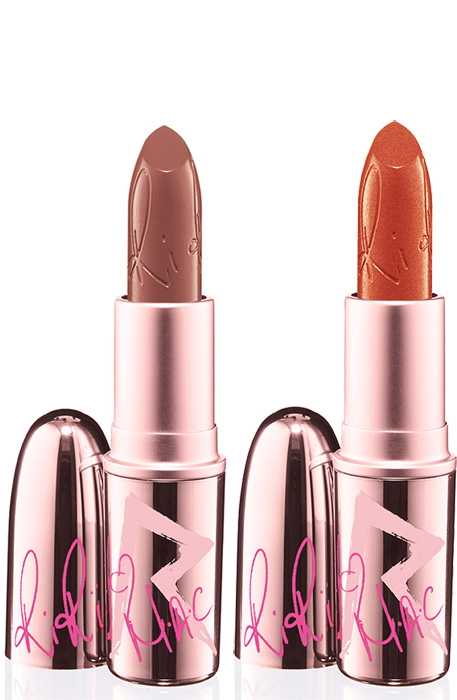 RiRi Hearts MAC Fall Collection : Lipstick in Nude and Who's That Chick