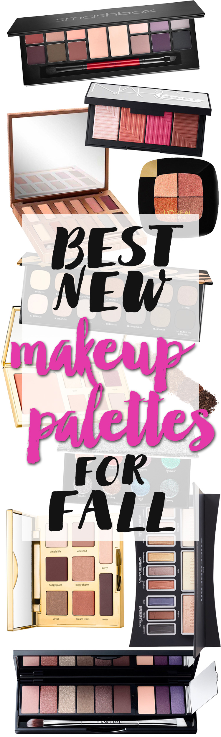 Top 10 New Makeup Palettes for Fall