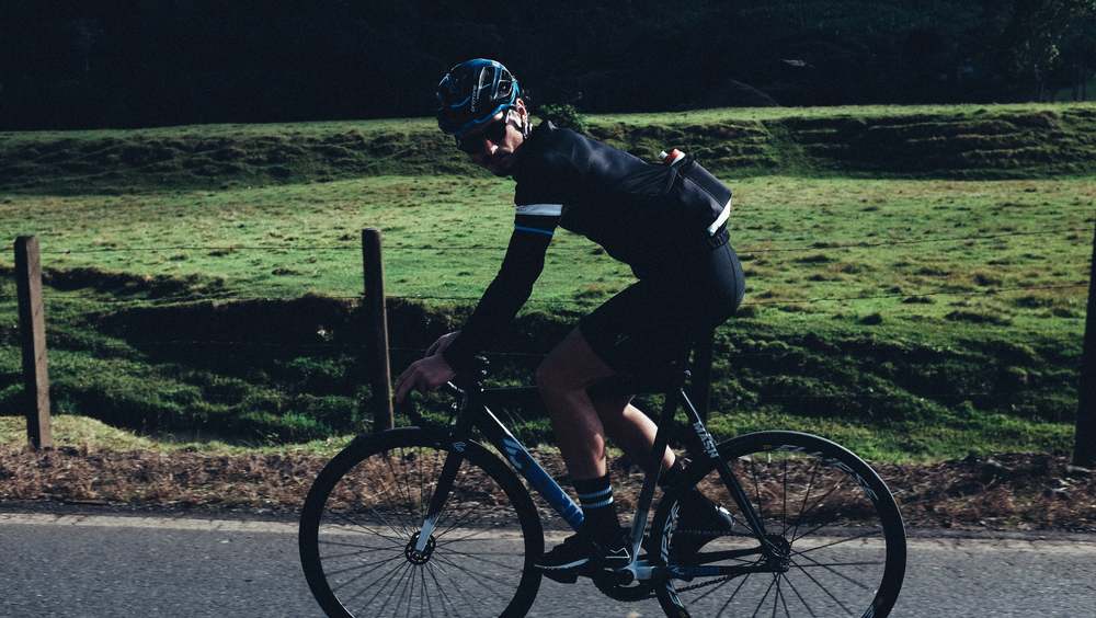 photo of Marlon Hammes cycling