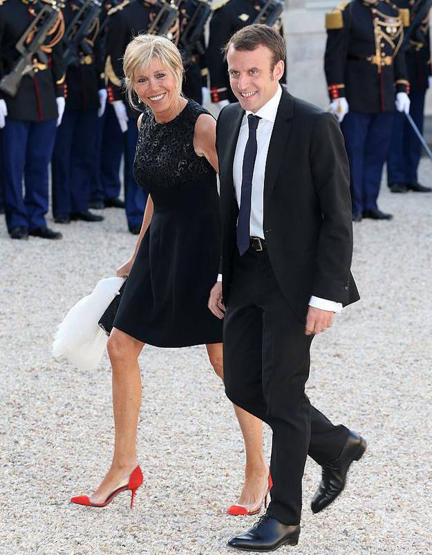 Meet Brigitte Macron -- The Super Smart, Glamorous First Lady of France ...
