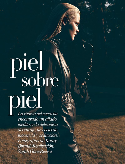 Carmen Kass, Koray Birand, Vogue Mexico September 2012